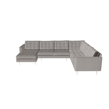Wallace 131" Corner Sectionals w. Left Chaise