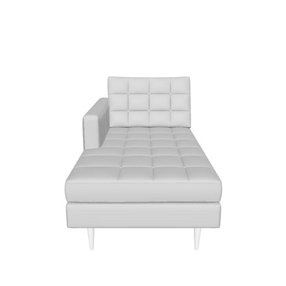 Wallace Leather Laf Chaise