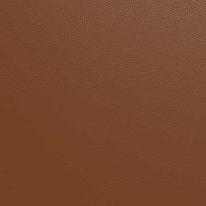 Lamar Leather Ottoman - Tribeca Chestnut