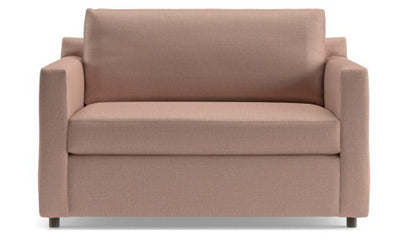 Wallace 52" Untufted Twin Sleeper Chair Elliot Blush Quick Ship -