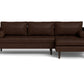 Ladybird Leather Right Chaise Sectional