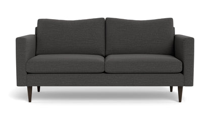 Wallace 74" Untufted Apartment Sofa - Curious Charcoal