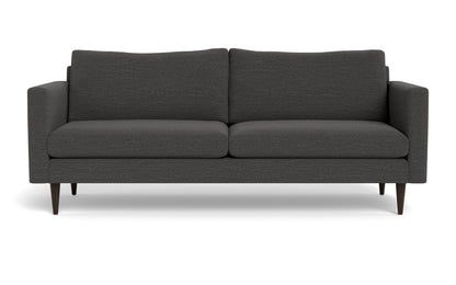 Wallace 85" Untufted Sofa - Curious Charcoal