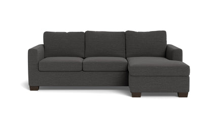 Track 87" Reversible Chaise Queen Sleeper Sofa - Curious Charcoal