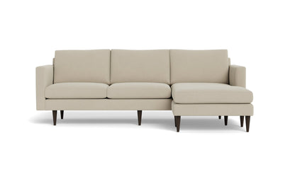 Wallace 98" Untufted Reversible Chaise Sofa - Curious Pearl