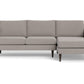Wallace Untufted Right Chaise Sectional
