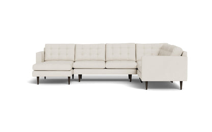 Wallace 131" Corner Sectionals w. Left Chaise - CURIOUS SNOW