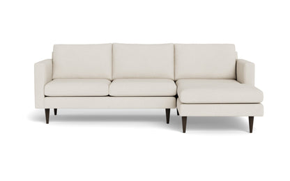 Wallace 98" Untufted Right Chaise Sectional - CURIOUS SNOW