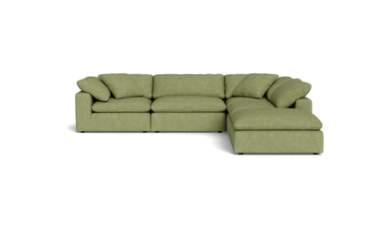 Fluffy 4 Piece Sectional w/Otto