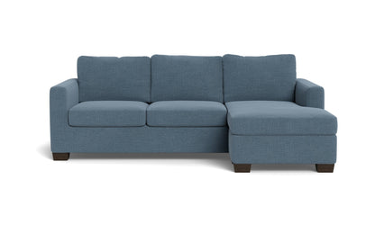 Track 87" Reversible Chaise Queen Sleeper Sofa - Elliot French Blue