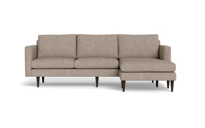 Wallace 98" Untufted Reversible Chaise Sofa - ELLIOT PEBBLE