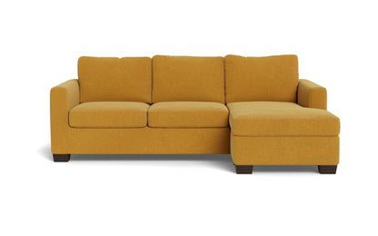 Track 87" Reversible Chaise Queen Sleeper Sofa - Elliot Sunflower