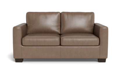 Track Leather Loveseat