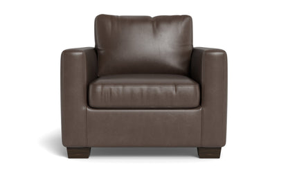 Track Leather Arm Chair