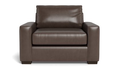 Mas Mesa Deep Leather Arm Chair