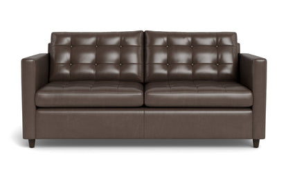 Wallace 74" Leather Queen Sleeper Sofa - HUDSON IRON