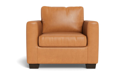 Track Leather Arm Chair