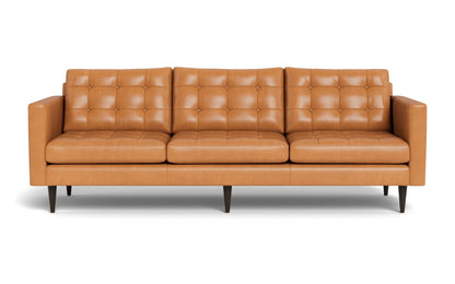 Wallace 98" Leather Estate Sofa - HUDSON LAGER