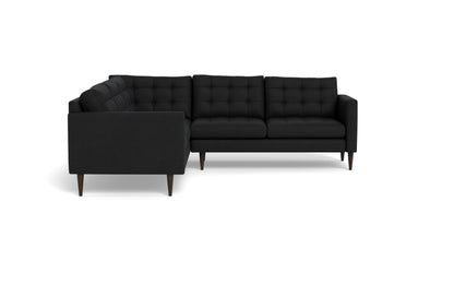 Wallace 102" Corner Sectional - Merit Onyx