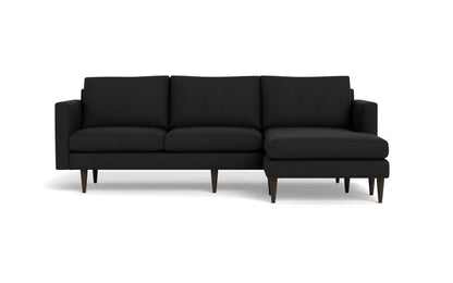 Wallace 98" Untufted Reversible Chaise Sofa - Merit Onyx