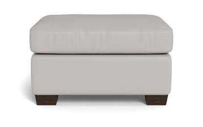 Track Leather Ottoman - TRIBECA CHELSEA