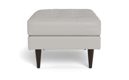 Wallace Leather Ottoman - TRIBECA CHELSEA