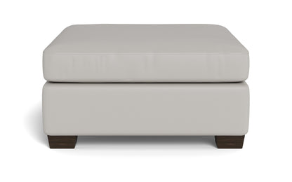 Track Leather Cocktail Ottoman - TRIBECA CHELSEA