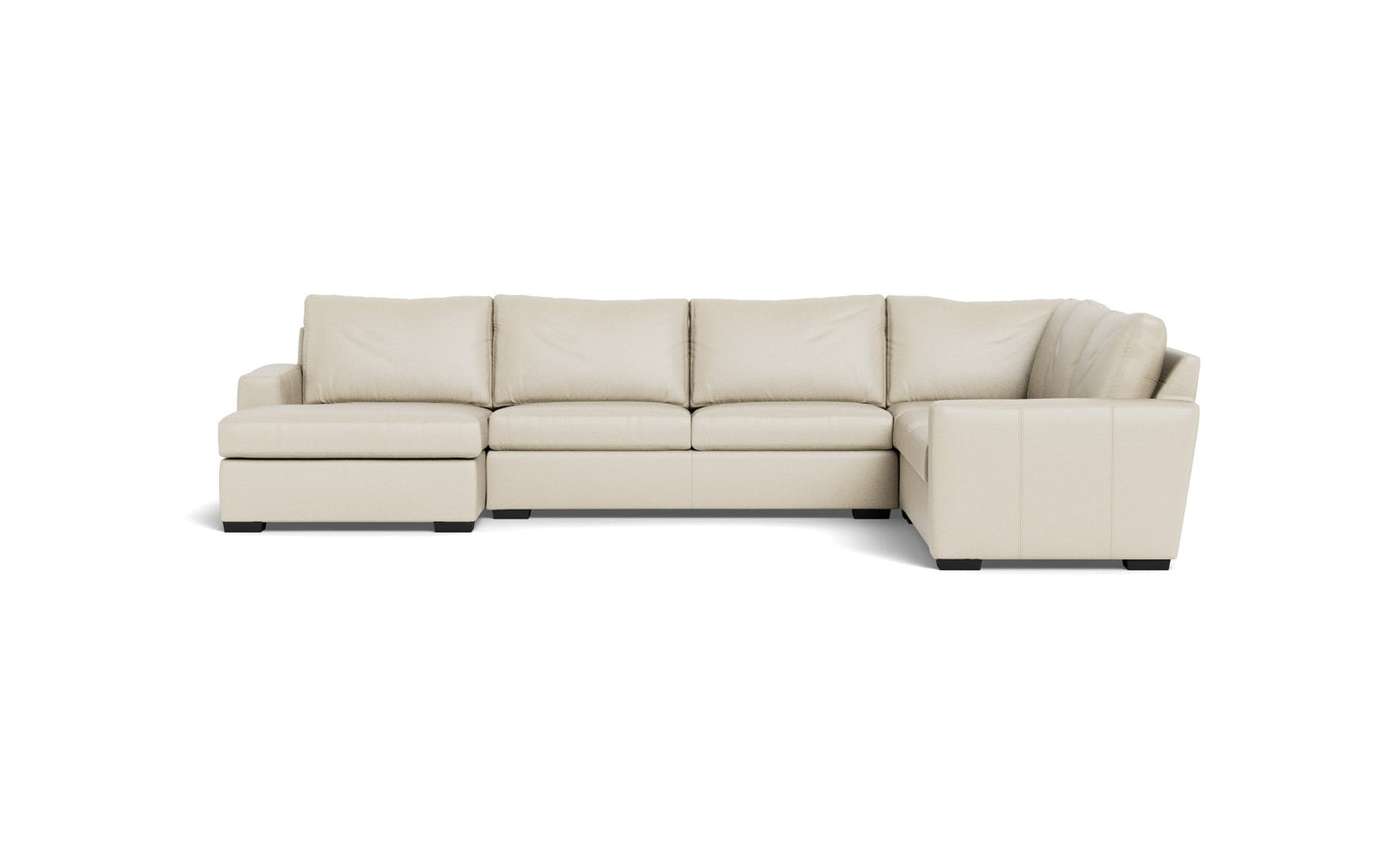 Mesa Leather Corner Sectionals w. Left Chaise