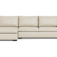 Mesa Leather Left Chaise Sectional