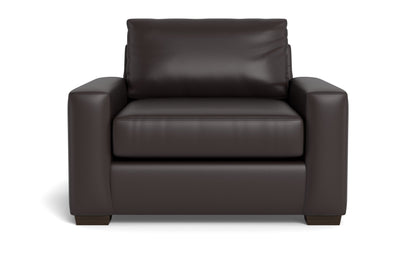 Mas Mesa Deep Leather Arm Chair