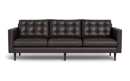 Wallace 98" Leather Estate Sofa - TRIBECA QUARRY