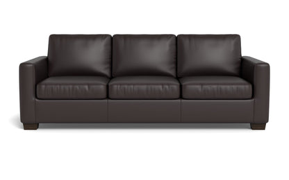 Track 87" Leather Queen Sleeper Sofa - TRIBECA QUARRY