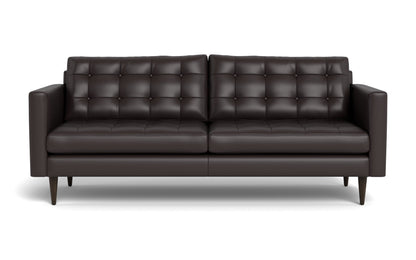 Wallace 85" Leather Sofa - TRIBECA QUARRY
