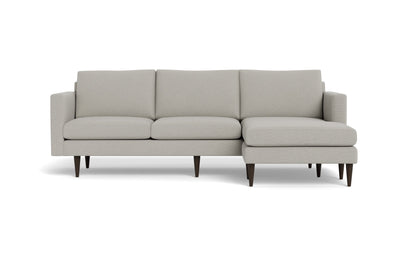 Wallace 98" Untufted Reversible Chaise Sofa - Villa Dove