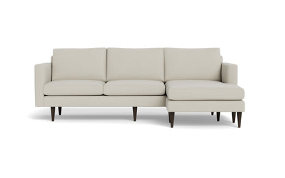 Wallace 98" Untufted Reversible Chaise Sofa - Villa Oyster