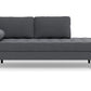 Ladybird LAF Stand Alone Chaise - Bennett Charcoal