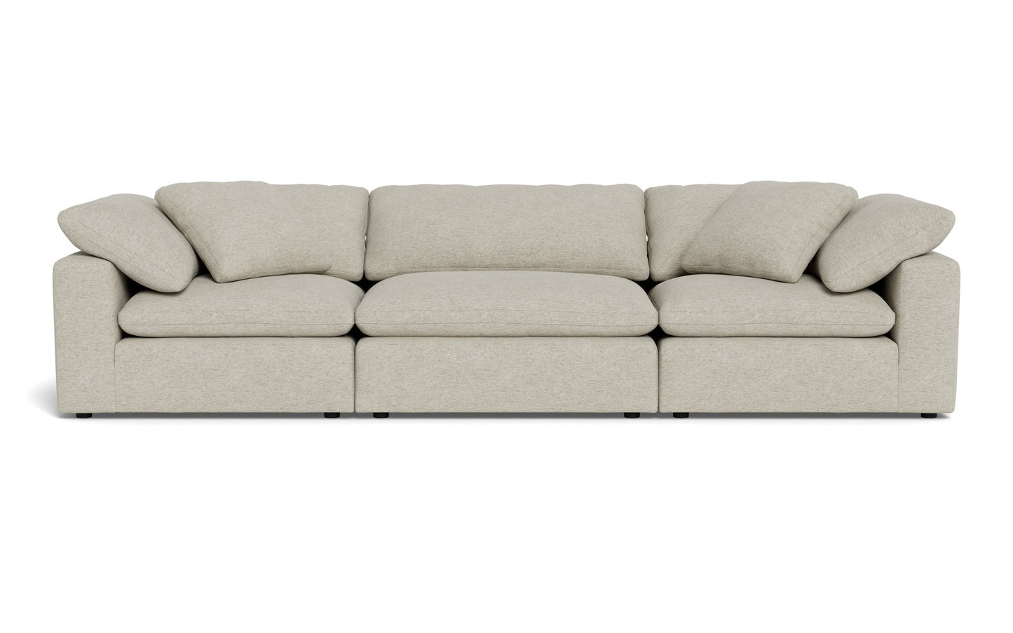 Fluffy 3pc Sofa - Merit Dove