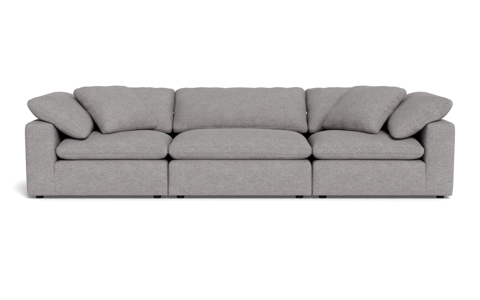 Fluffy 3pc Sofa - Merit Graystone