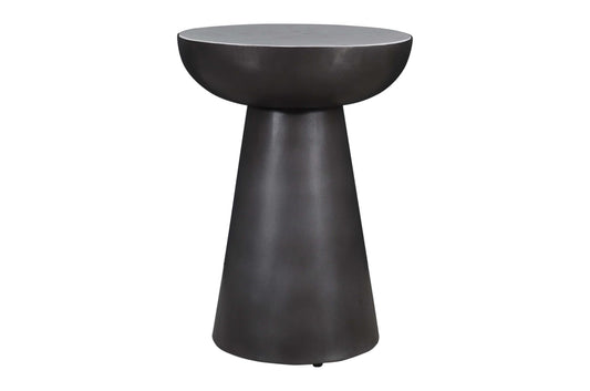 Paris Round Chairside End Table