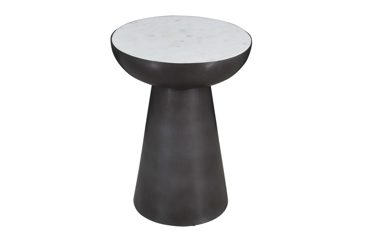Paris Round Chairside End Table