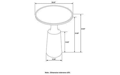 Izzy Natural Accent Table