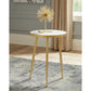 Touch Of Gold Accent Table