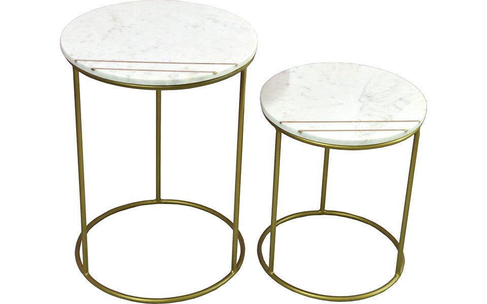 Lindsay Marble Nesting Tables