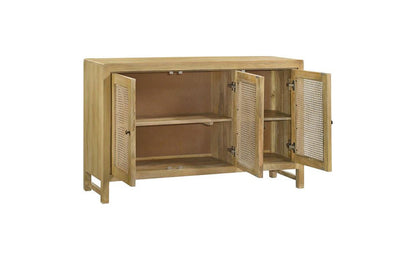 Cane 3 Door Cabinet -