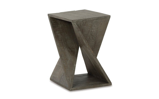 Zonker Gray Accent Table
