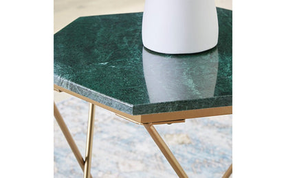 England Marble Accent Table