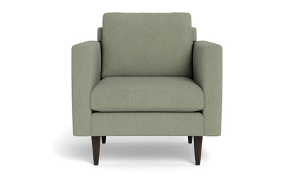 Wallace 34" Untufted Arm Chair - Amigo II Sage