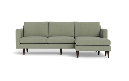 Wallace 98" Untufted Reversible Chaise Sofa - Amigo II Sage