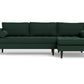 Ladybird Right Chaise Sectional - Bella Hunter