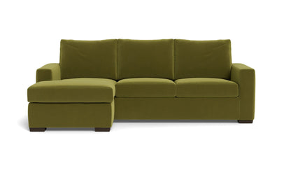 Mesa 101" Reversible Sofa Chaise - Dream Apple